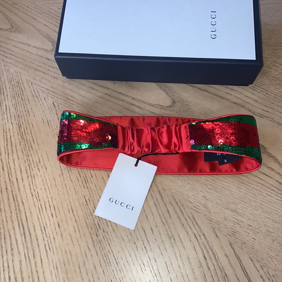 ❤️ Authentic Gucci Sequined Headband - Picture 4 of 5